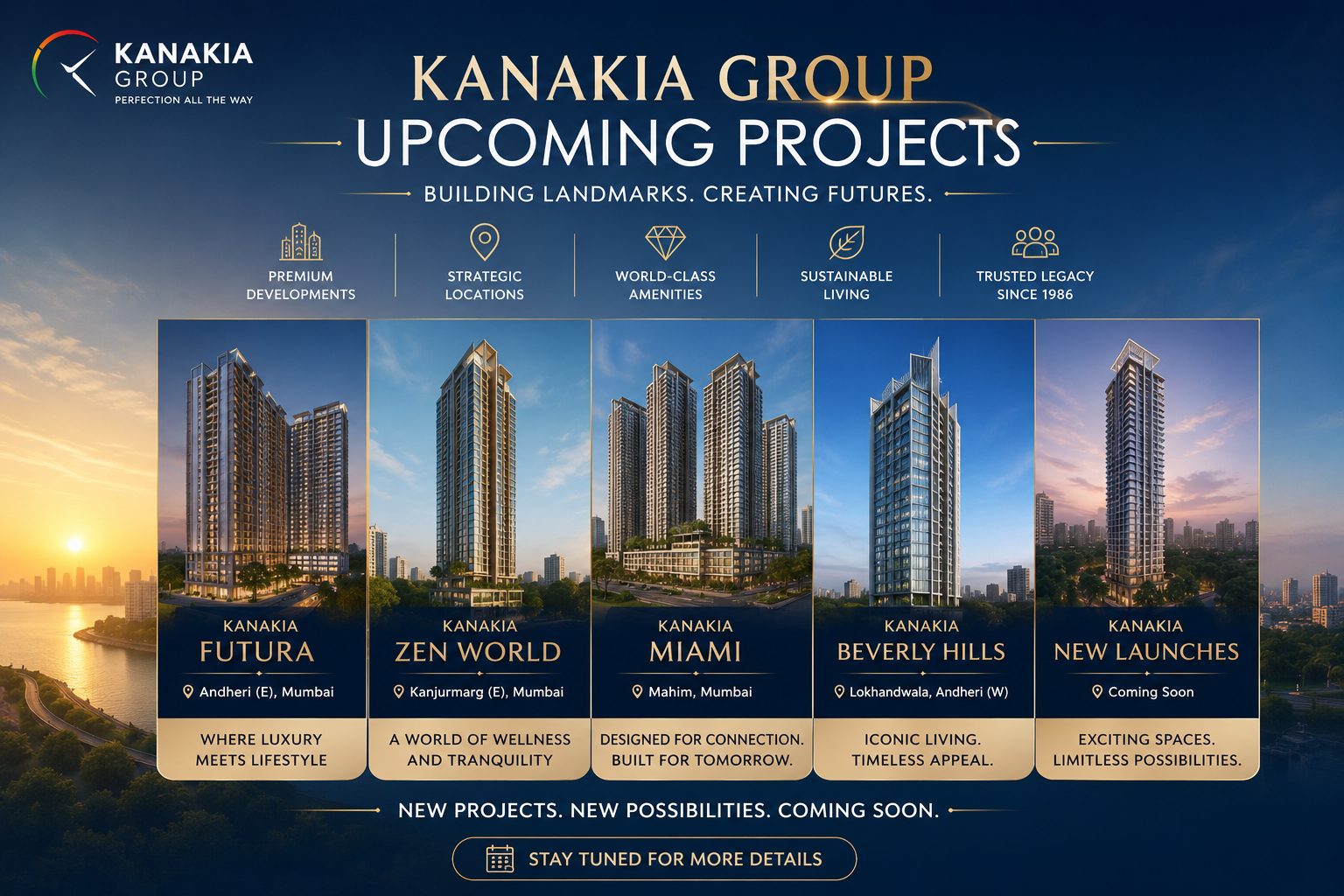 Kanakia Group Upcoming Projects