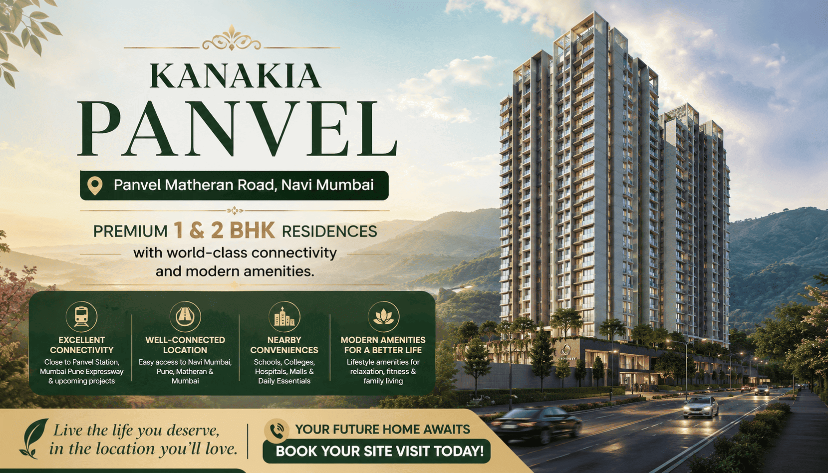 Kanakia Panvel Premium Residence View
